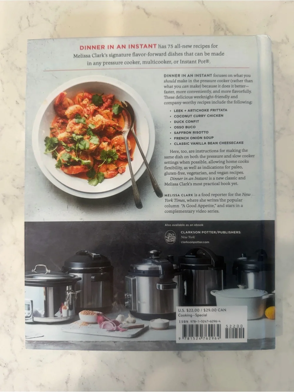 TWO Instant Pot Cookbooks